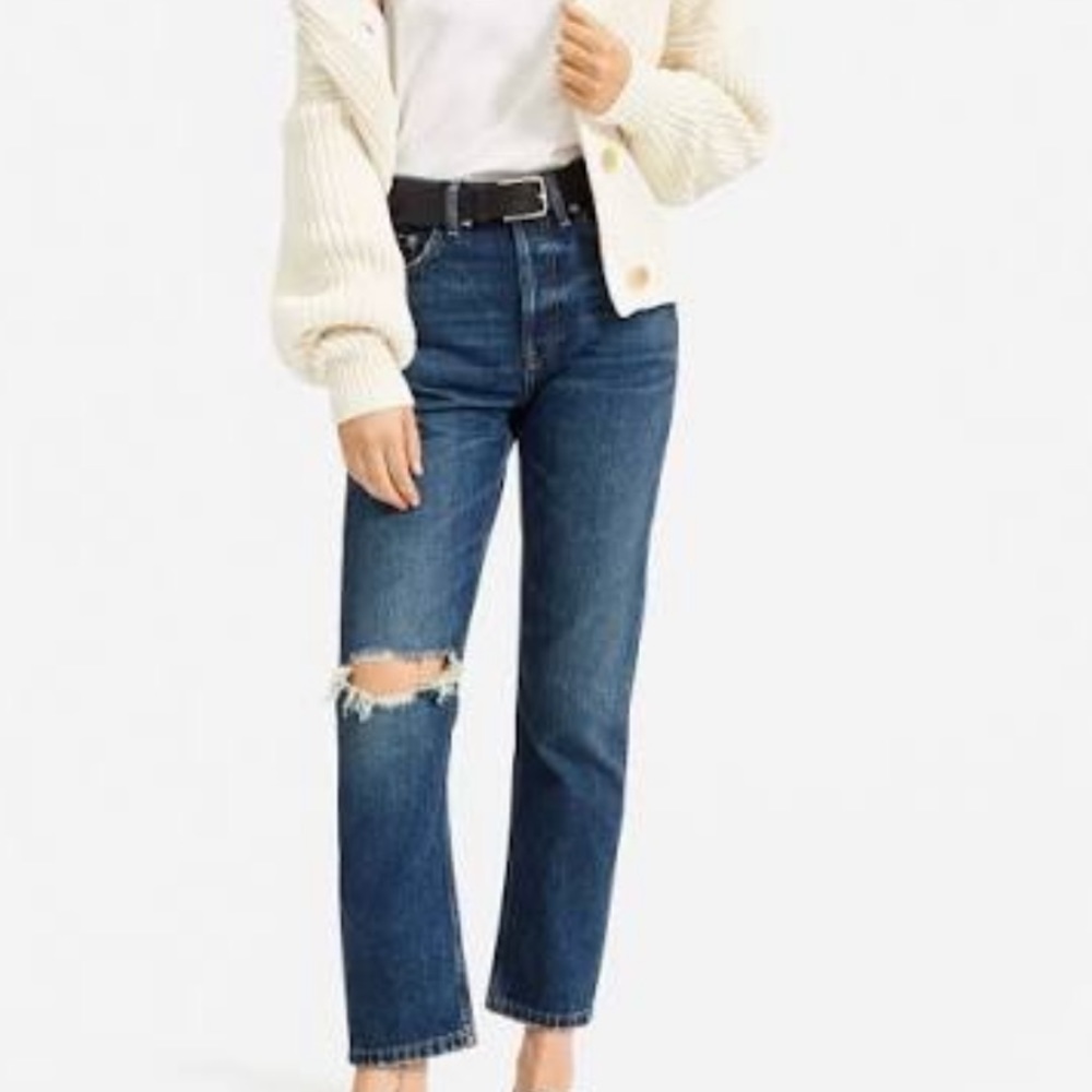 Everlane 90’s Cheeky Jean Size 28 crop